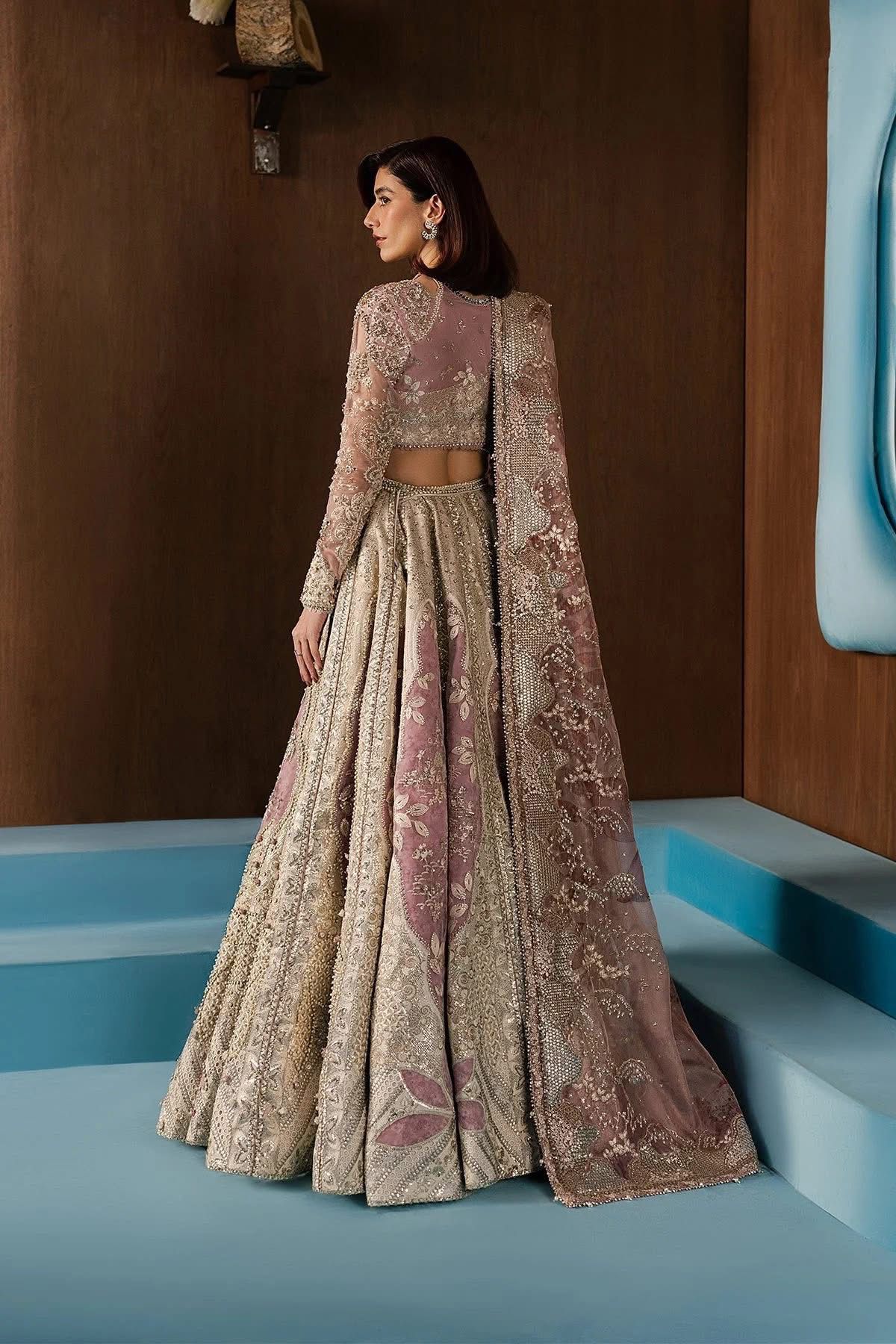 Pastel Pink Luxury Lehenga
